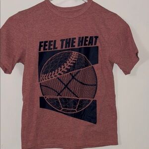 The Children's Place Red Short Sleeve Tee with Bold Graphic